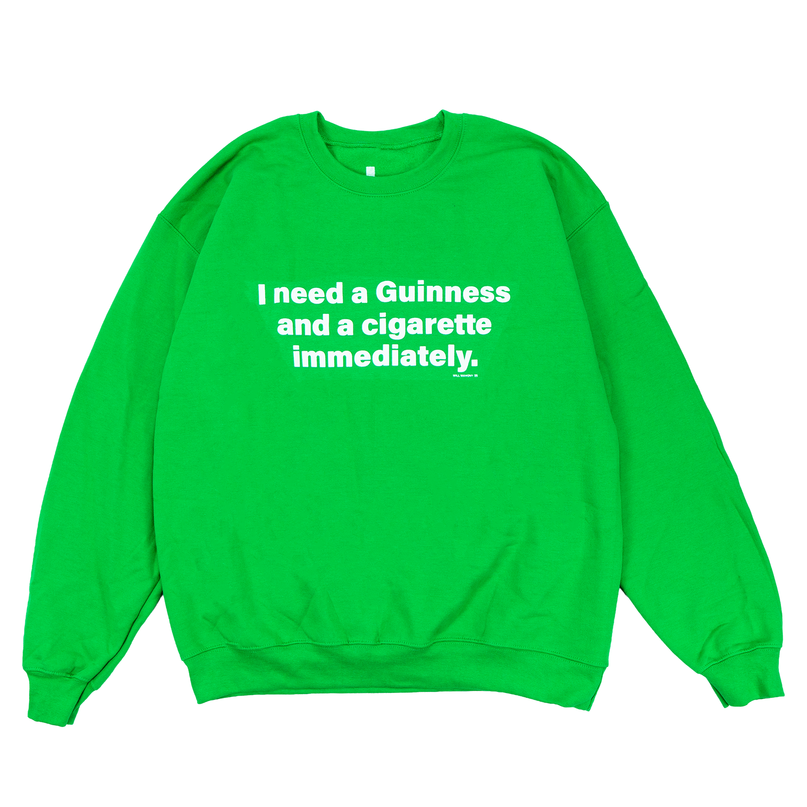GUINNESS CREWNECK (IRISH GREEN)