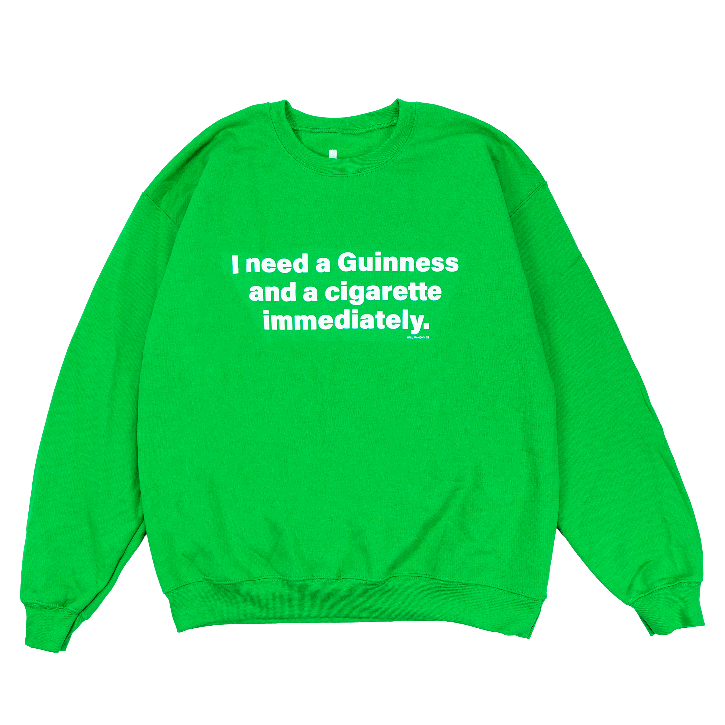 GUINNESS CREWNECK (IRISH GREEN)