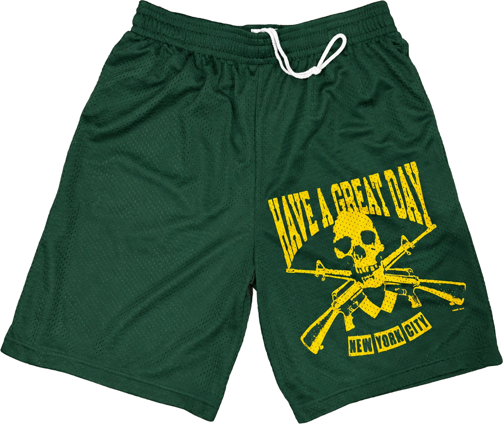 MESH SHORTS FORREST GREEN