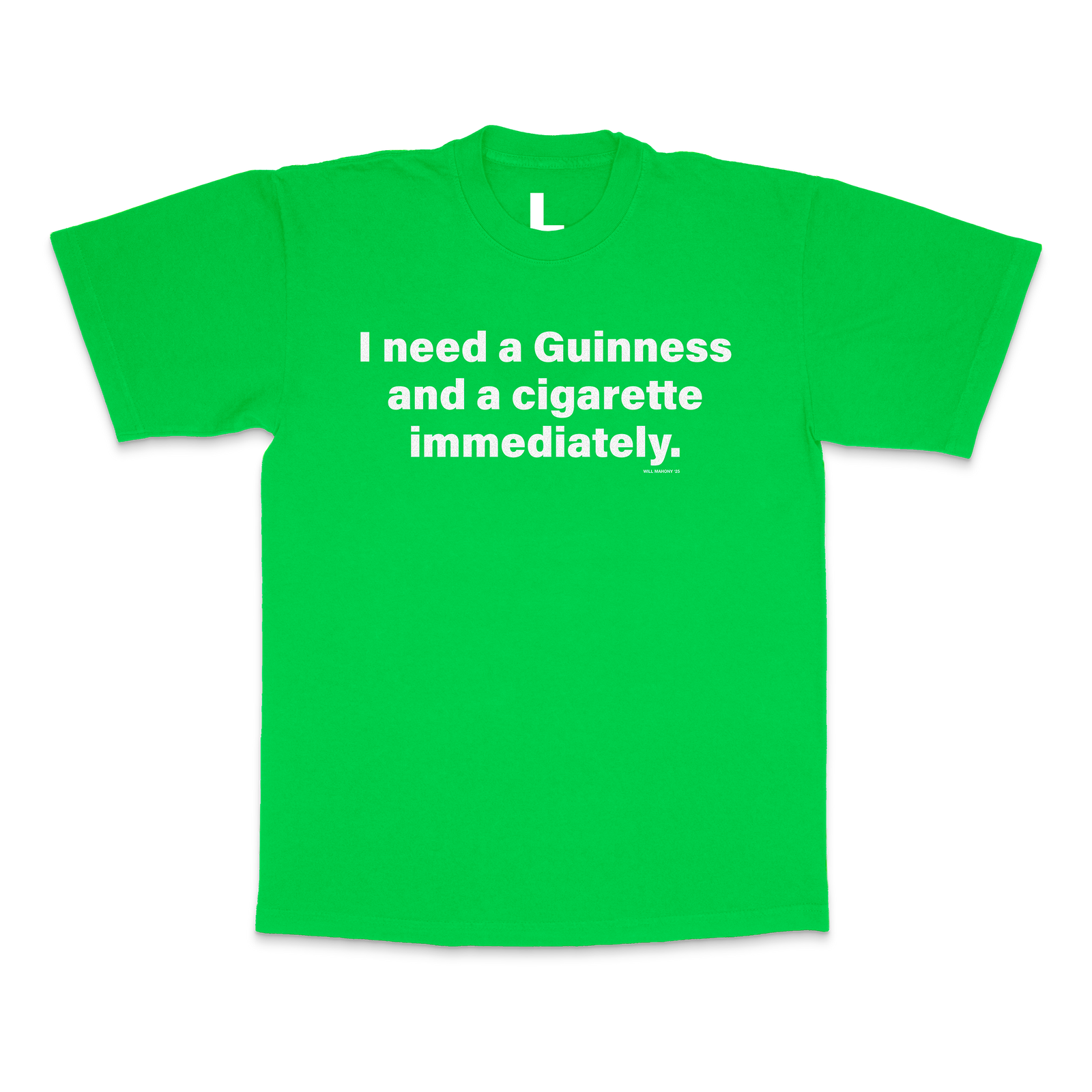 GUINNESS TEE (IRISH GREEN)