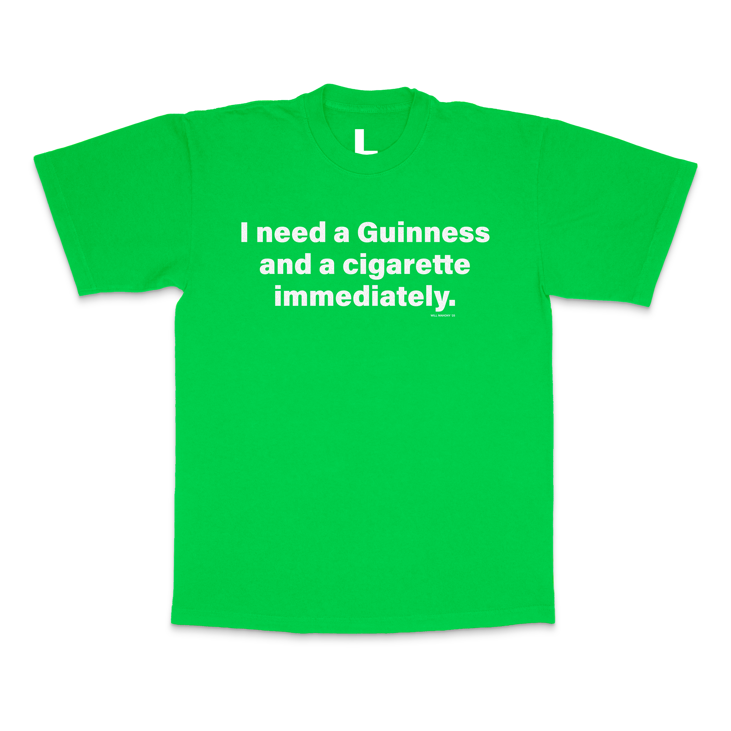 GUINNESS TEE (IRISH GREEN)