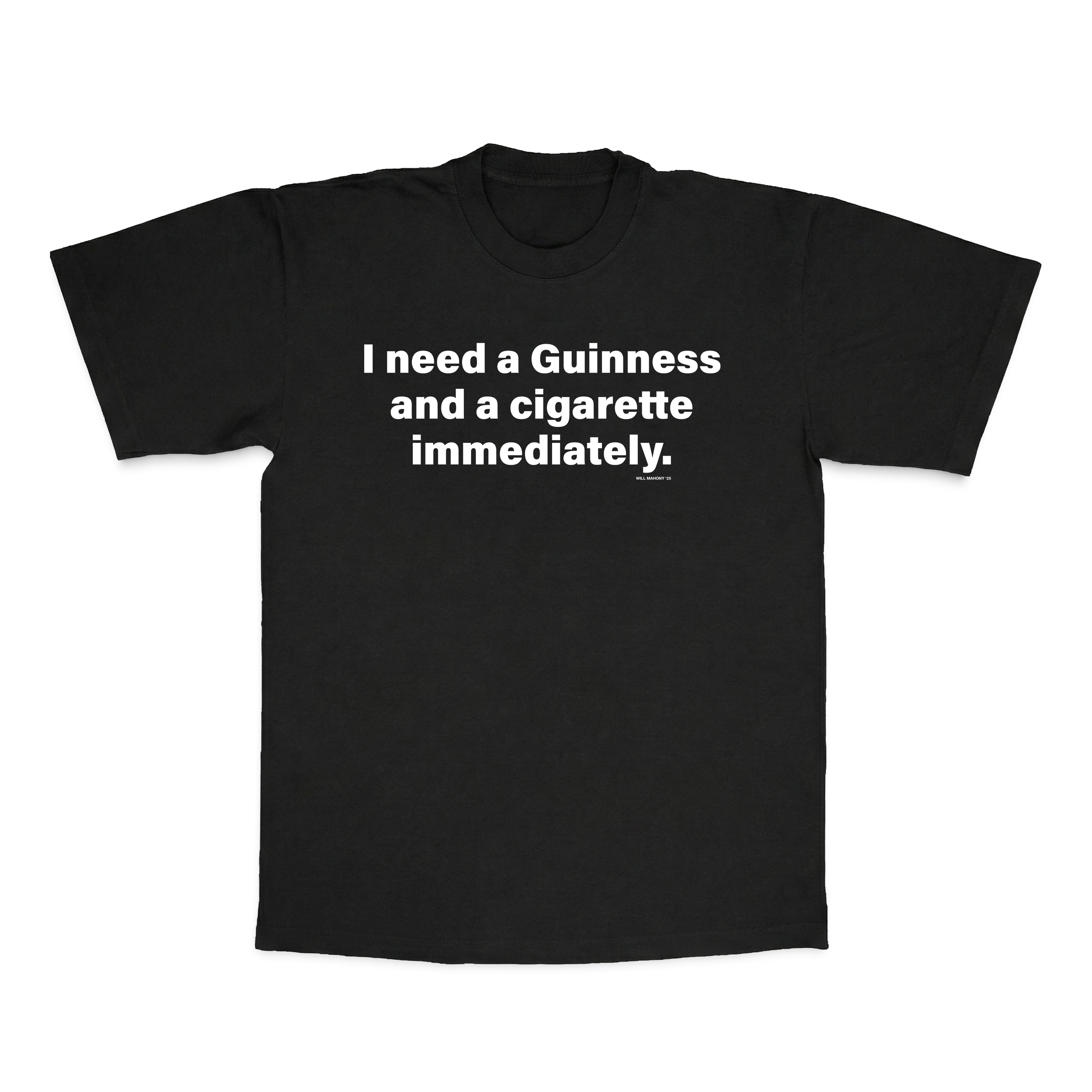 GUINNESS TEE (BLACK)