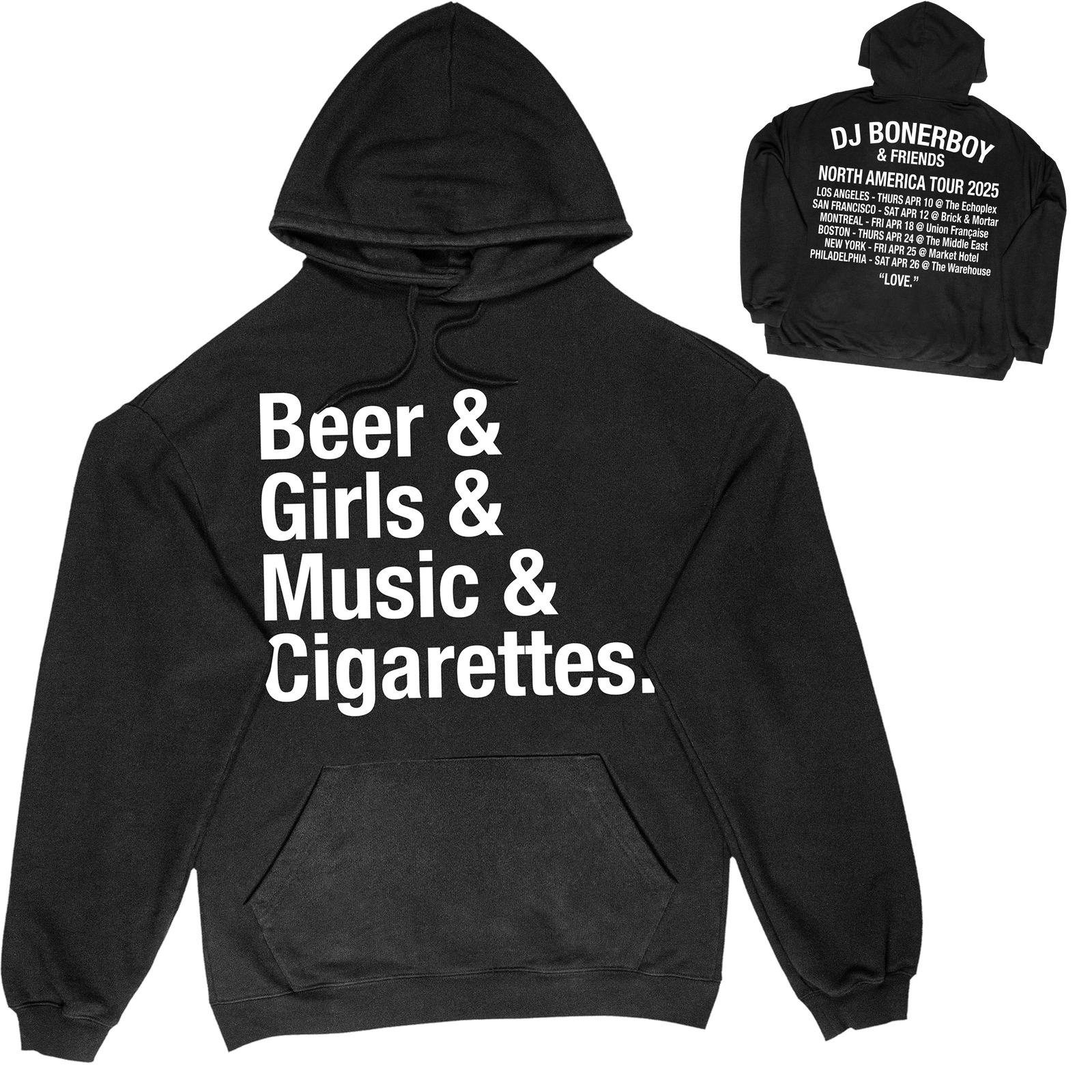 #LIFESTYLE TOUR HOODIE